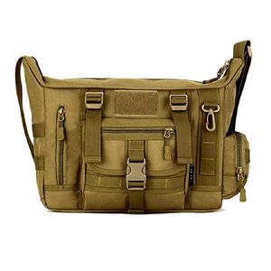 Militär-Umhängetasche für Herren und Damen, großer wasserabweisender Tagesrucksack mit Molle-Umhängetasche, Messenger für Jagd, Camping, Trekking, Outdoor-Taschen