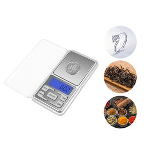 100g / 200G / 300G / 500G 0.01g escala de bolso digital mini escalas de jóias peso diamante balanço cozinha pesagem