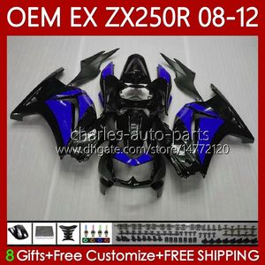 Kawasaki Ninja EX ZX 250R EX250 ZX250 R 2008 2009 2011 2012 BODYWORK 81NO.152 ZX250R EX250R 08-12 ZX-250R 08 09 10 11 12 OEM Blue Black