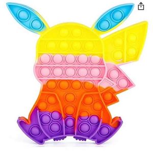 Stor regnbågsbubbla irritabilitet sensoriska leksaker autism specialbehov decompression leksaker halloween jul tecknad tangentbord gåva
