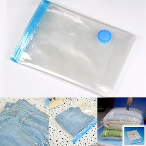 Clothing & Wardrobe Storage Vacuum Bags Clear Border Foldable Compressed Clothes Organizer Space Saved Seal Bag Closet