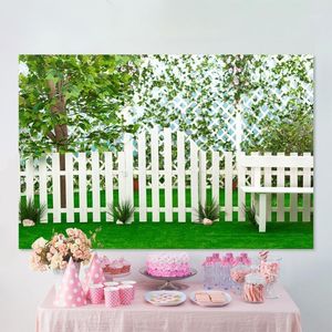 Party Decoration Fence Garden Valentine's Day Love Wedding Birthday Backdrop Po Studio Pography Background Wall Decorations