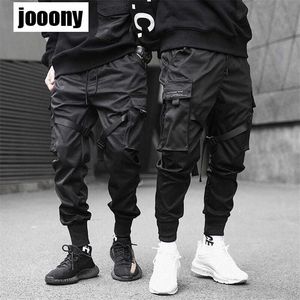 Męskie spodnie Cargo Mężczyźni Joggers Mężczyźni Hip Hop Techwear Mężczyzna Japońska Streetwear Harem Jogging Spodnie Spodnie Dla Mężczyzn Plus Rozmiar 220311
