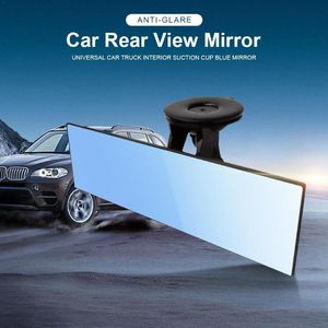 Other Interior Accessories Car Rear View Mirror Anti-glare Universal Truck Suction Cup Blue Wide-angle Surface Auto Accesso