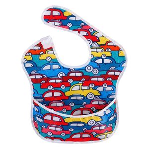 Vattentät Baby Bib 100% Polyester TPU Beläggning Matning Tyg Bib Tvättbar Baby Bib och Baby Handduk Mat Catcher 1360 Y2