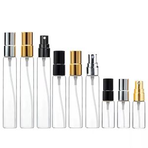 5ML 10ML 15ML Leere Glas Parfüm Nachfüllbare Flasche Kosmetische Behälter Mini Ätherisches Öl Flaschen