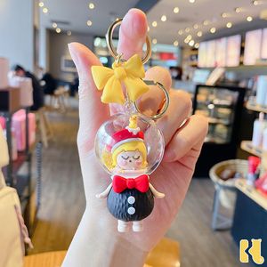 Fashion-Sleeping Princess Keychain Cartoon Creative Doll Gift Car Bag Lovers Pendant