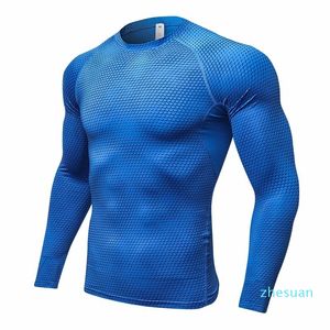 Correndo Camisa Camisa De Homens Camisa Esporte T Camisa De Manga Longa Ginásio Homens Fitness T-shirt Elástico Macio Bodybuilding Tops