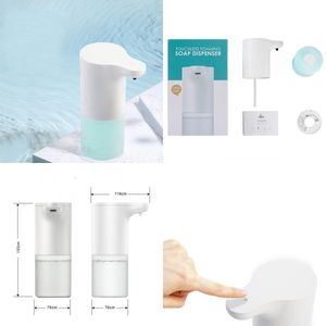 Dispenser di sapone in schiuma per bagno dal design semplice e opaco IPX Grado 6 Lavatrice automatica a mani libere impermeabile Materiale ABS per bambini adulti 67 15bl B3