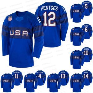 2022 Winter Hockey Jersey Steven Kampfer Nick Abruzzese Brock Faber Nathan Smith Sam Hentges Kenny Agostino Matty Beniers Nick Perbix David Warsofsky Drew Helleson