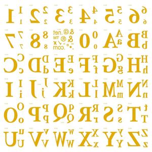 36pcs ouro alfabeto tatuagens adesivo à prova d 'água tatuagem de tatuagem letra amor design transferência de água temporária adesivos