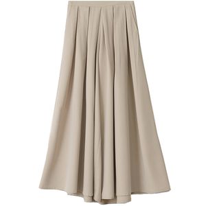Vanovich Geniş Bacak Pantolon Kadın Yaz Katı Renk Yabani Pamuk Moda Yüksek Bel Kore Tarzı Uzun Kadınlar 210615