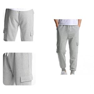 Men's Pants Warm Stylish Mid Waist Men Sports Skin-Touch Harem Trousers Stretchy For Running