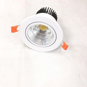 90mm Cut Size 10 pz 10 w Luminoso Da Incasso Led Bianco Da Incasso Cob Spot Decorazione Lampada Da Soffitto Ac 85-277 v 3 anni di Garanzia Luci