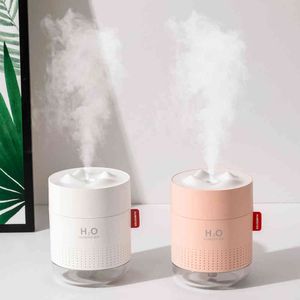 Portable Ultrasonic Humidifier 500ML Snow Mountain H2O USB Aroma Air Diffuser With Romantic Night Lamp Humidificador Difusor