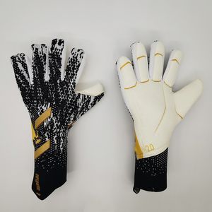 Glove Luxury Windproof Warm Top Quality 4MM Goalkeeper Gloves Finger Protection Professional Men Football Gloves Adults Kids Thicker Goalie Soccer Glove