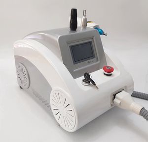 Máquina portátil de remoção de tatuagem nd yag, q comutada, laser de carbono, clareamento facial, máquina a laser nd yag