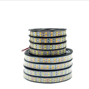 Strips 12V Led Strip Light SMD 120LED/M Double 5M/Roll Row Waterproof Flexible Tape Decoration Ribbon