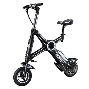 X1 Elektrikli Scooter Hafif Ulaşım Bisikleti 10 Inç 36 V 250 W Escareys Bluetooth Kontrolü ile Yetişkinler için Katlanabilir