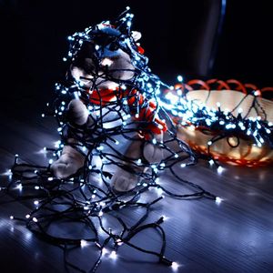 SSL-13 LED 7M 50LED Solar Panel String Light Holiday Garden Christmas Wedding Decoration - Colorful