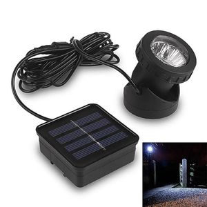 Lawn Lamps Excellent 6 LED Waterproof Underwater Solar Power Spot Light Outdoor Garden Lamp #20/22W