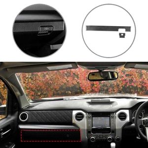 Car Decorative 3Pcs/Set Glossy Interior Co-pilot Glove Box Panel Trim Sticker Portable Panel Sticker Compact