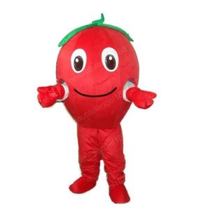 Halloween Big Red Apple Maskottchen Kostüm Hohe Qualität Anpassen Cartoon Plüsch Anime Thema Charakter Erwachsene Größe Weihnachten Karneval Fancy Kleid