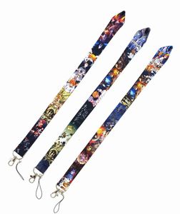 Ciondoli per cellulare Charms 20pcs Cartoon The Promised Neverland Neck Lanyard Mobile Portachiavi ID Titolari Badge Catene Accessori per gioielli all'ingrosso Nuovo