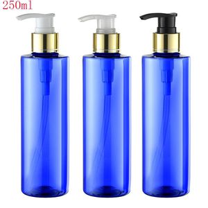 250 ml Vücut Kremi Alüminyum Vida Losyonu Pompası Kozmetik Plastik Şişeler, 250g Sıvı Sabun Şampuan Şişesi Dispenser