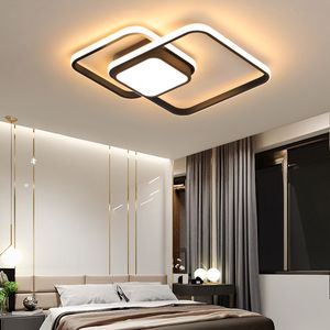 Спальня потолочный светильник светильник современный минимализм белый черный столовая кабина кухня мебель креативный дом декор светодиодные светильники R272