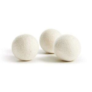 Wool Dryer Balls Premium Reusable Natural Fabric Softener 2.76inch Static Reduces Helps Dry Clothes in Laundry Quicker sea ship DAW119