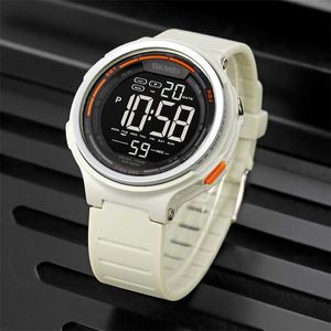 Skmei бренд спортивные часы мужчины женщины водонепроницаемый Chrono тревоги цифровые наручные часы светодиодные отсчет студенческие часы Reloj Hombre 220122