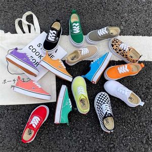 Spring Children Canvas Shoes Boy Sneakers Autumn Fashion Kids wallet Casual Girls Flat Sports Running Student size 22-35