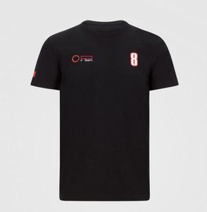 F1 T-shirt kortärmad snabbtorkning 2022 Ny stil formel 1-team uniformer tyska anpassade samma stil