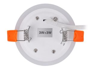 2021 i più recenti downlight a led rgb plafoniere da incasso 6w 9w 18w 24w led down lights rgb + colori bianco ac 85-265v