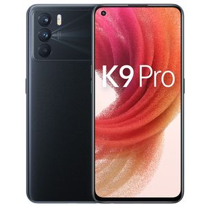 Original Oppo K9 Pro 5G Mobiltelefon 12 GB RAM 256 GB ROM MTK Dimensity 1200 Octa Core 64 MP NFC 4500 mAh Android 6,43 Zoll AMOLED Vollbild-Fingerabdruck-ID-Gesichts-Smart-Handy