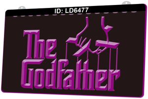 LD6477 O godfather 3d gravura conduziu o sinal de luz de luz por atacado