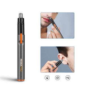 Electric Ear Hair Trimmer Lotctive Men and Women z szybkim ładowaniem Mini hałasu Mini Pen-Grip Portable Nose Epilator