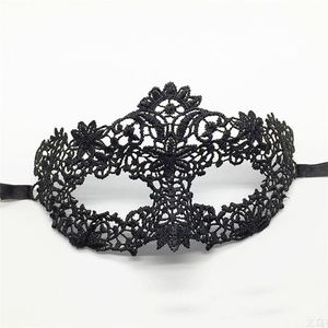 2021 Kobiety Masquerade Black Lace Maska, Veil Queen Eye Mask Halloween Mardi Gras Party dla Sexy Lady Girl (Stereotypes)