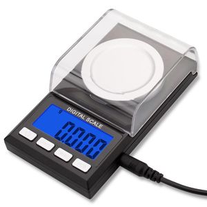 100g/50g/20g 0.001g Digital Precision Scale For Jewelry Gold Herb Lab Weight Milligram Scale Electronic Balance Accurate