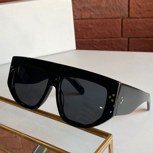 2021SS Womens Sunglasses Moda Shopping Viagem Óculos Ao Ar Livre Mulheres Placa Espesso Grande Quadro Anti-ultravioleta Lente Tamanho 58-16-145 Designer de qualidade superior com caixa