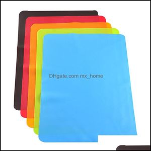 40X30Cmtable Bowl Mat Coaster Non-Slip Sile Mats Baking Liner Best Oven Heat Insation Pad Bakeware Kid Table Drop Delivery 2021 Other Baby F