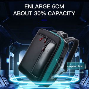 BOPAI Anti Theft Enlarge Backpack USB External Charge 15.6 Inch Laptop Backpack Men Waterproof School Back Pack Bag for Teenager K726