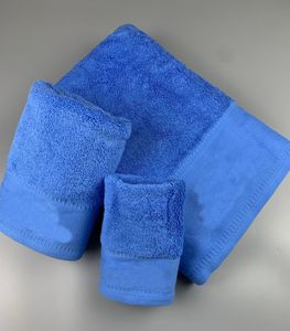 Klasyczna miękka bawełniana ręcznik twarzy Unisex grube ręczniki kąpielowe 3 zestawy do domu łazienka