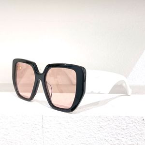 Mode Sonnenbrillen GG0956S Vollrahmen Big Mirror Beine Männer und Frauen Designer Sonnenbrasss Augenschutz Retro -Buchstaben Gläsern UV -Schutz mit Original