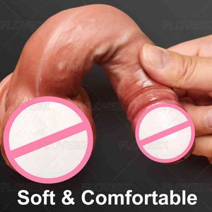 Nxy Dildos Masturbation Soft Suction Cups, Penile Sex Toys 0211