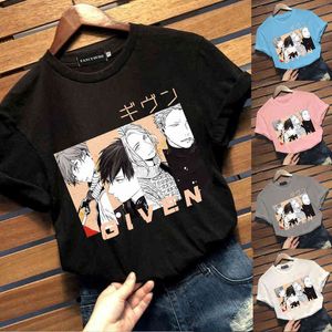 Hot Anime Sato Mafuyu Uenoyama Ritsuka Nakayama Haruki Kaji Akihiko T-Shirt Men Women Cotton T Shirt Given Music Casual Top Y220208
