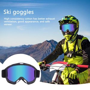 Motocross Gogle Mountain Bike Gogle Dirt Bike Off Road Moto Goggle Kask Motocyklowy Kask Szkło Okulary jazdy