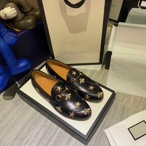 Shoes Sizing achat en gros de Jordaan Loafer Designer de luxe Designer Casual Chaussures Cuir Femmes Mode classique avec boîte taille