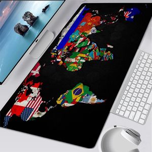 Moda Büyük Oyun Mouse Pad Bilgisayar Gamer Dizüstü Dizüstü Orta / Küçük Klavye Halı Mous Mat Kaymaz Kauçuk Halı